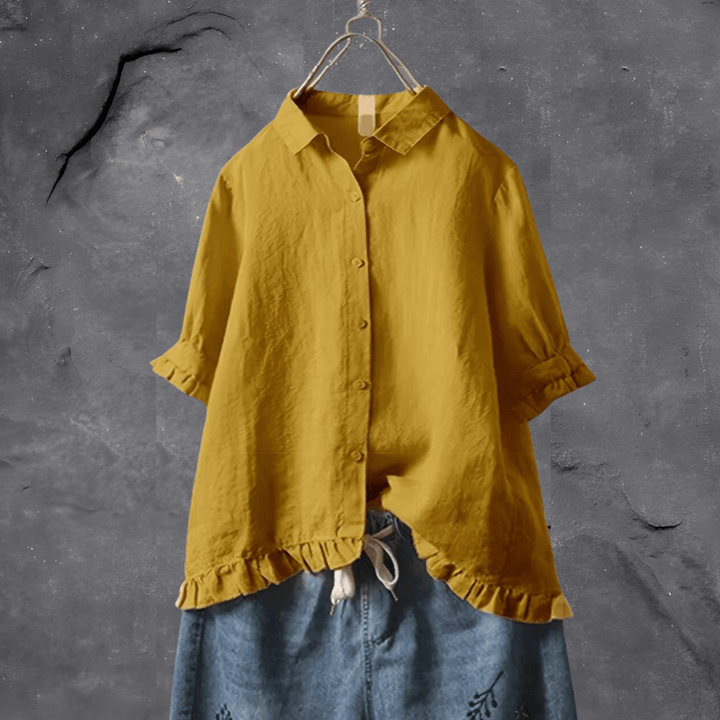 Maia™ | Bluse mit Saumdetails