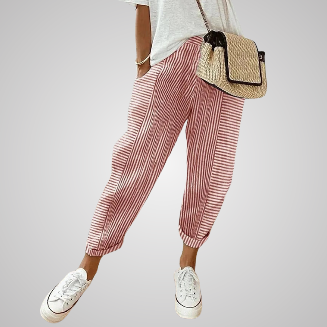 Rosy™ | Premium Streifenhose