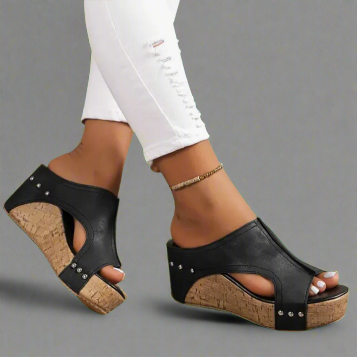 Lola™ | Premium Plateausandalen