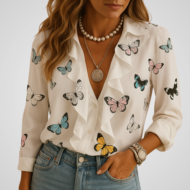 Angela™ | Raffinierte Premium-Bluse