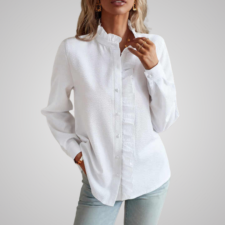 Sofia™ |  Premium Bluse mit Rüschen