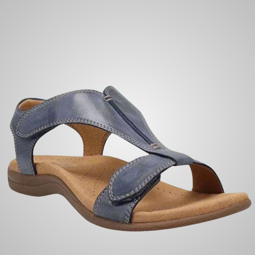 Elisabeth™  | Premium Sandale mit Klettverschluss