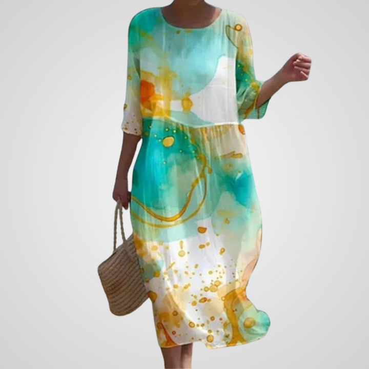 Anne™ | Elegantes Blumenkleid