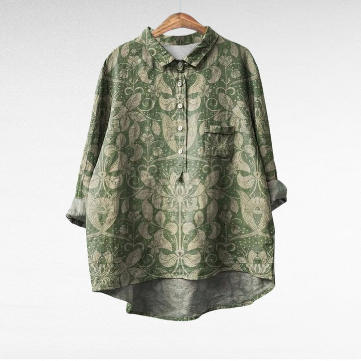 Madison™ | Vintage Bluse mit Blumenmuster
