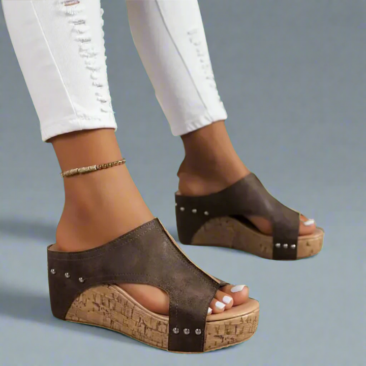 Lola™ | Premium Plateausandalen