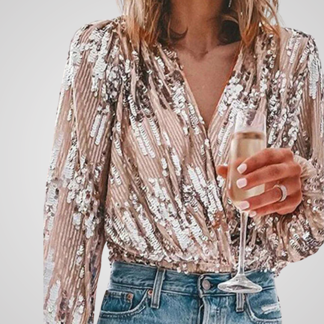Marylin™ | Bluse Elegant Glänzend
