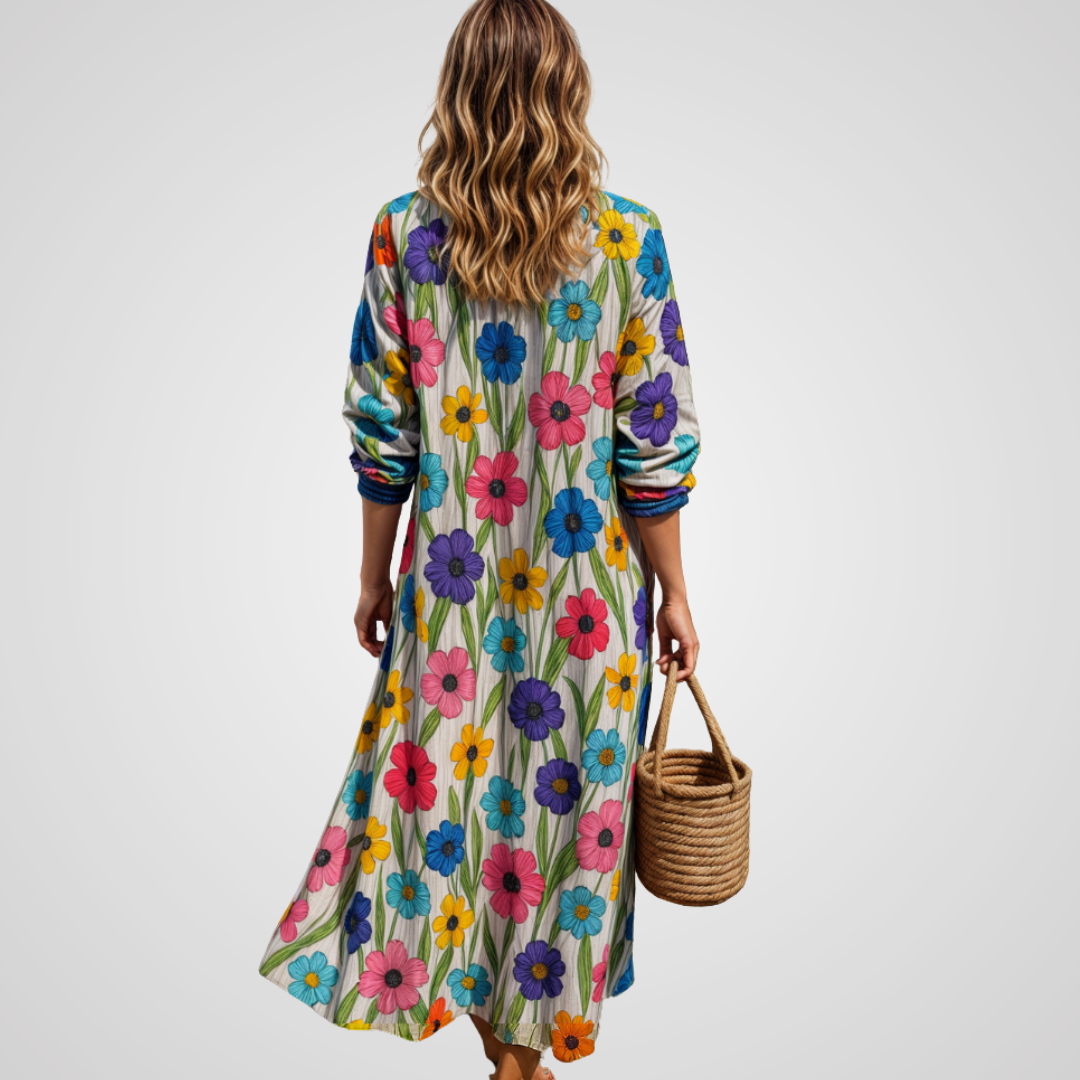 Evelin™ | Sommerkleid, farbenfroh und frei