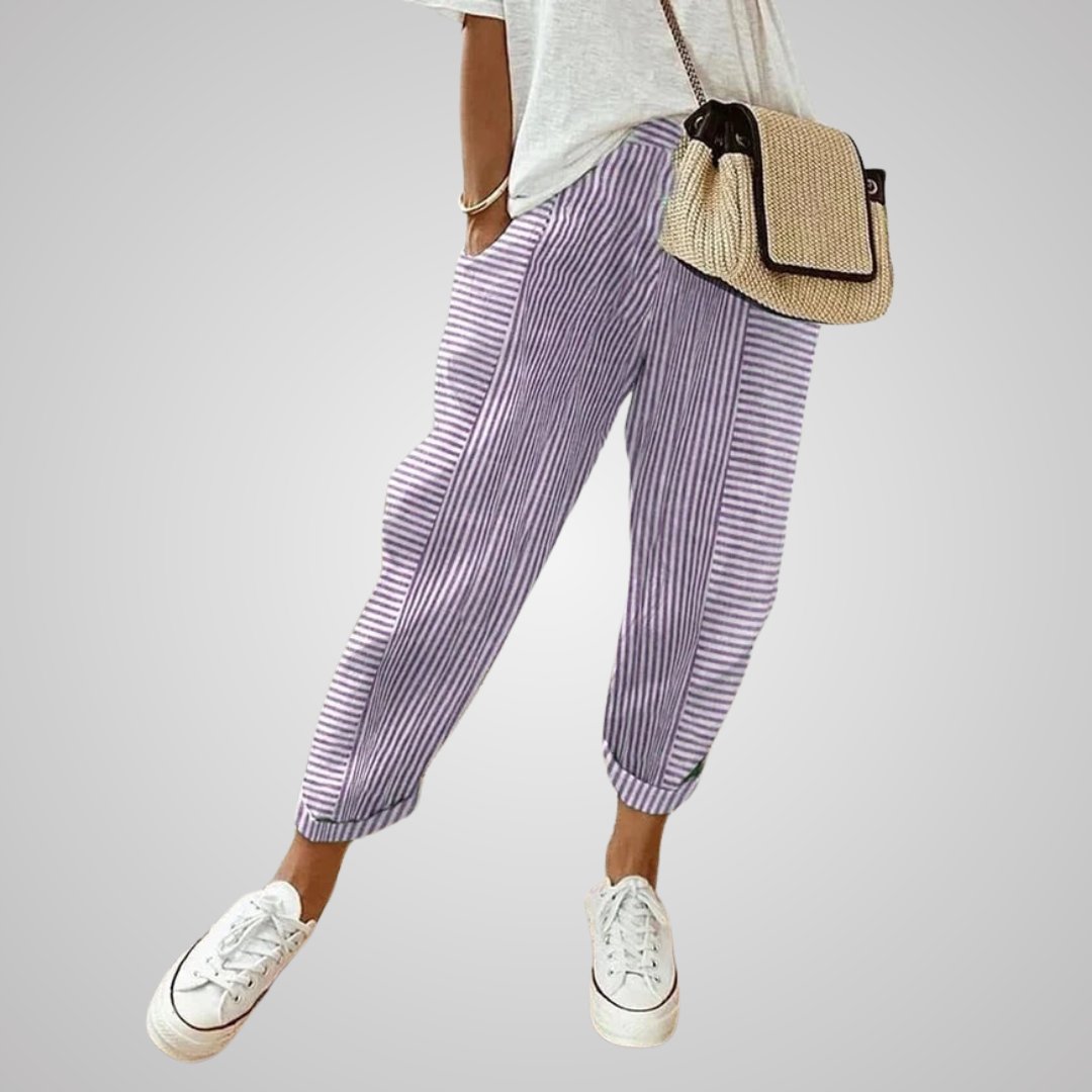 Rosy™ | Premium Streifenhose