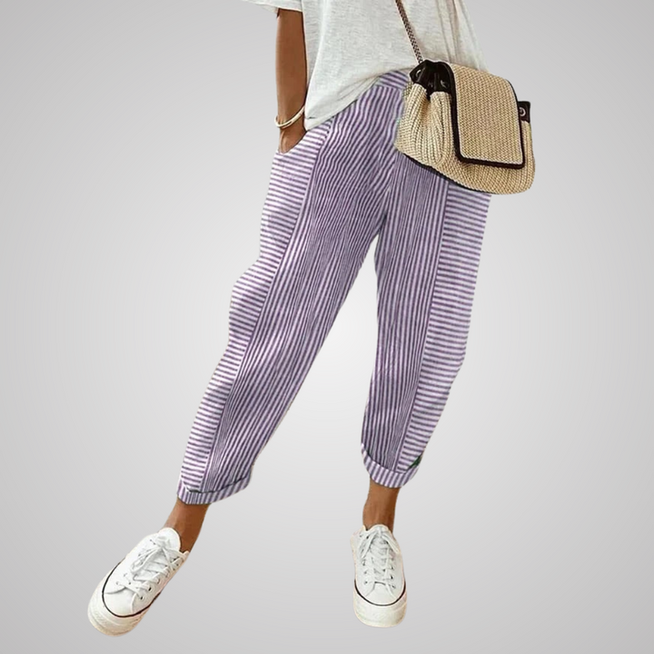 Rosy™ | Premium Streifenhose