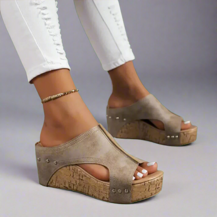 Lola™ | Premium Plateausandalen