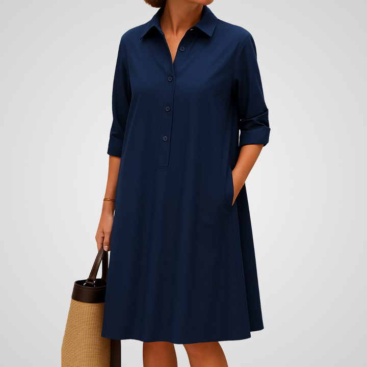 Elodie™ | Premium Hemdblusenkleid