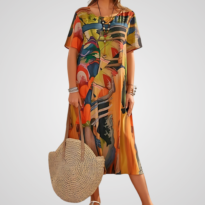 Karin™ | Sommerkleid, künstlerisch und casual
