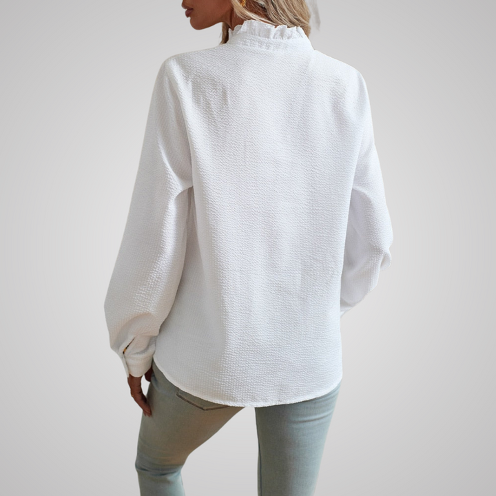 Sofia™ |  Premium Bluse mit Rüschen