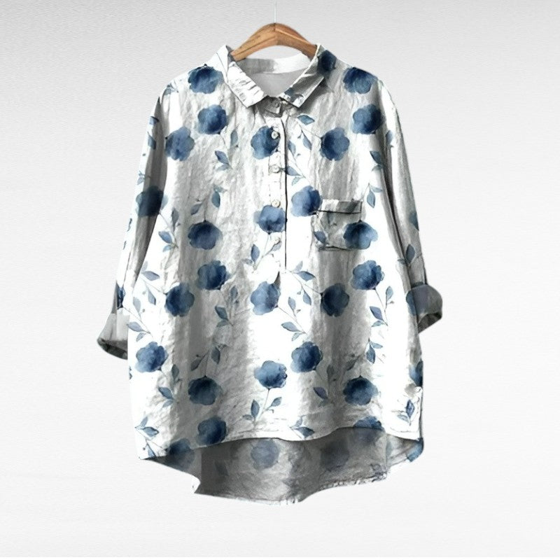 Ellie™ | Vintage Bluse mit Paisley Muster