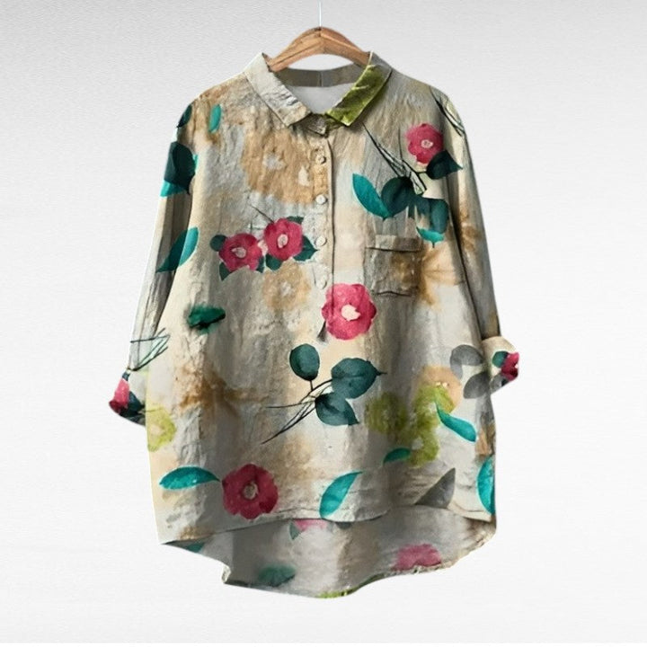 Ellie™ | Vintage Bluse mit Paisley Muster