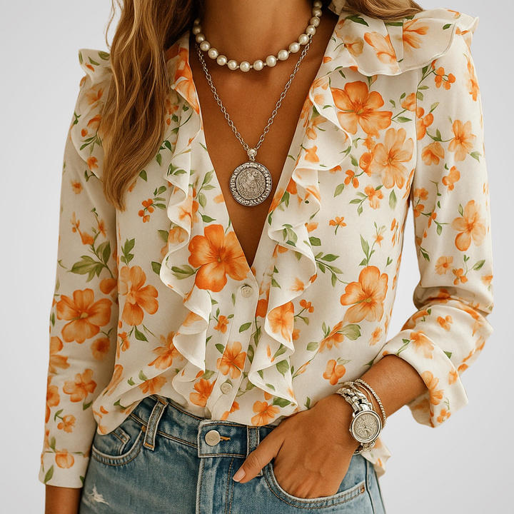 Angela™ | Raffinierte Premium-Bluse