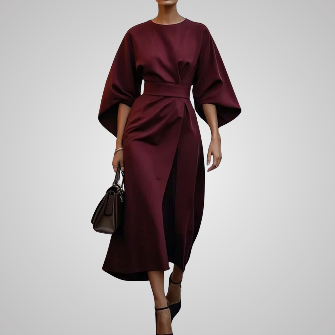 Lora™ | Elegantes Kleid mit Puffärmeln
