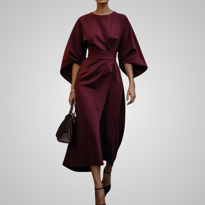 Lora™ | Elegantes Kleid mit Puffärmeln