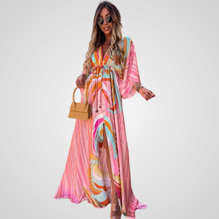 Isla™  | Stilvolles, farbenfrohes Kleid
