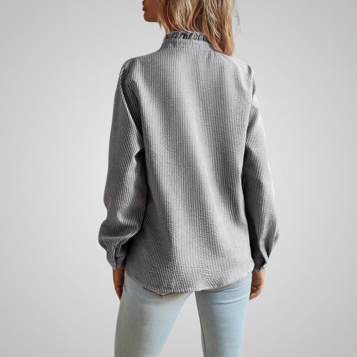 Sofia™ |  Premium Bluse mit Rüschen