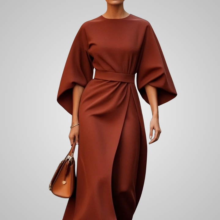 Lora™ | Elegantes Kleid mit Puffärmeln