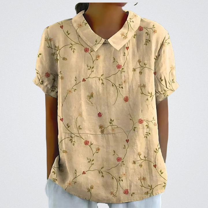Lina™ | Premium Bluse mit Blumenmuster