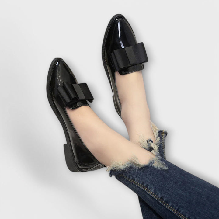 Heidi™ | Elegante und Glänzende Mokassins