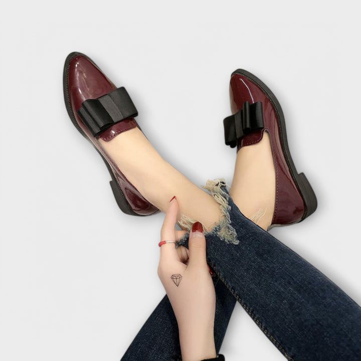 Heidi™ | Elegante und Glänzende Mokassins