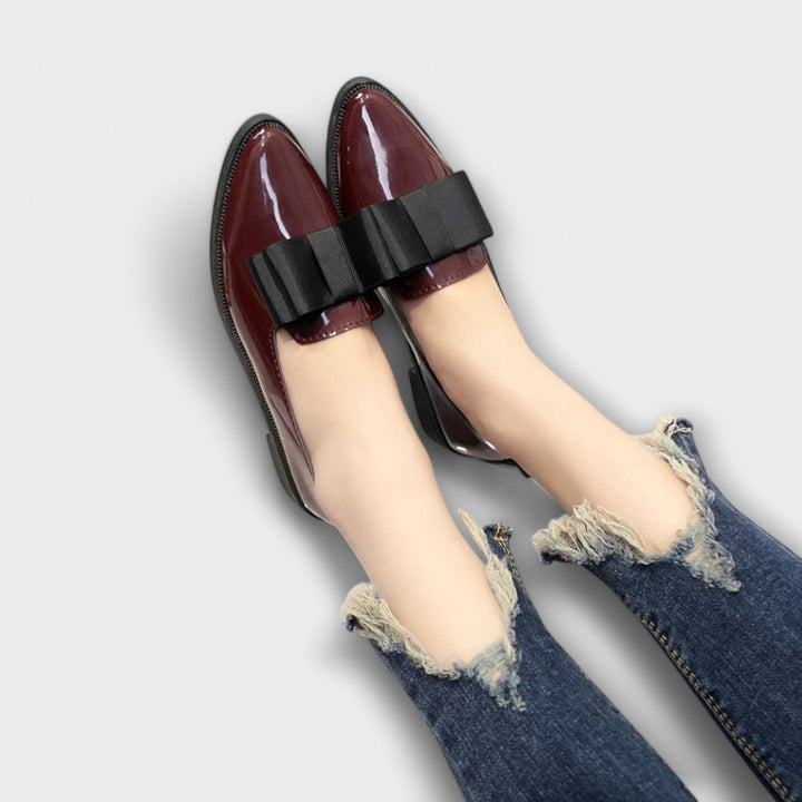 Heidi™ | Elegante und Glänzende Mokassins