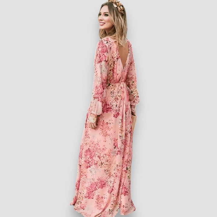 Pia™ | Blumenmuster Kleid