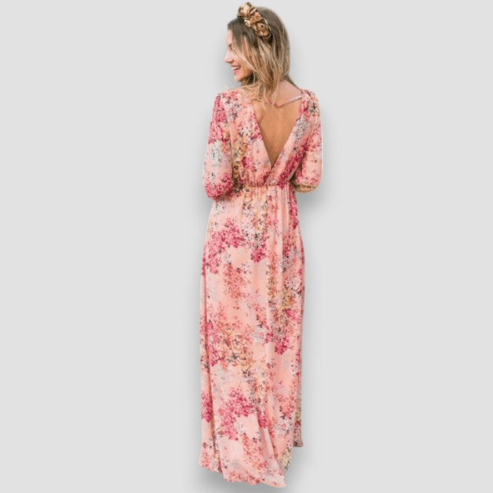 Pia™ | Blumenmuster Kleid
