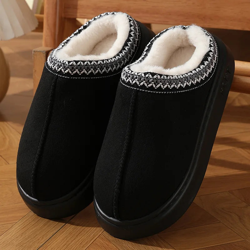 Sally™ | Premium Damen Slipper mit Fell
