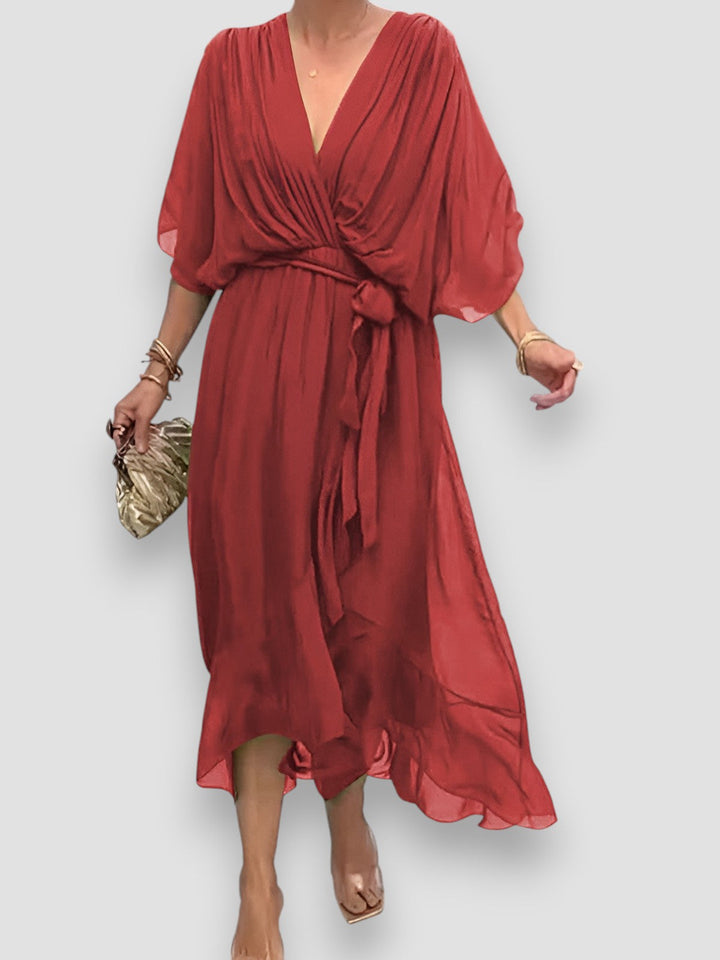 Carmen™ | Kleid mit V-Ausschnitt