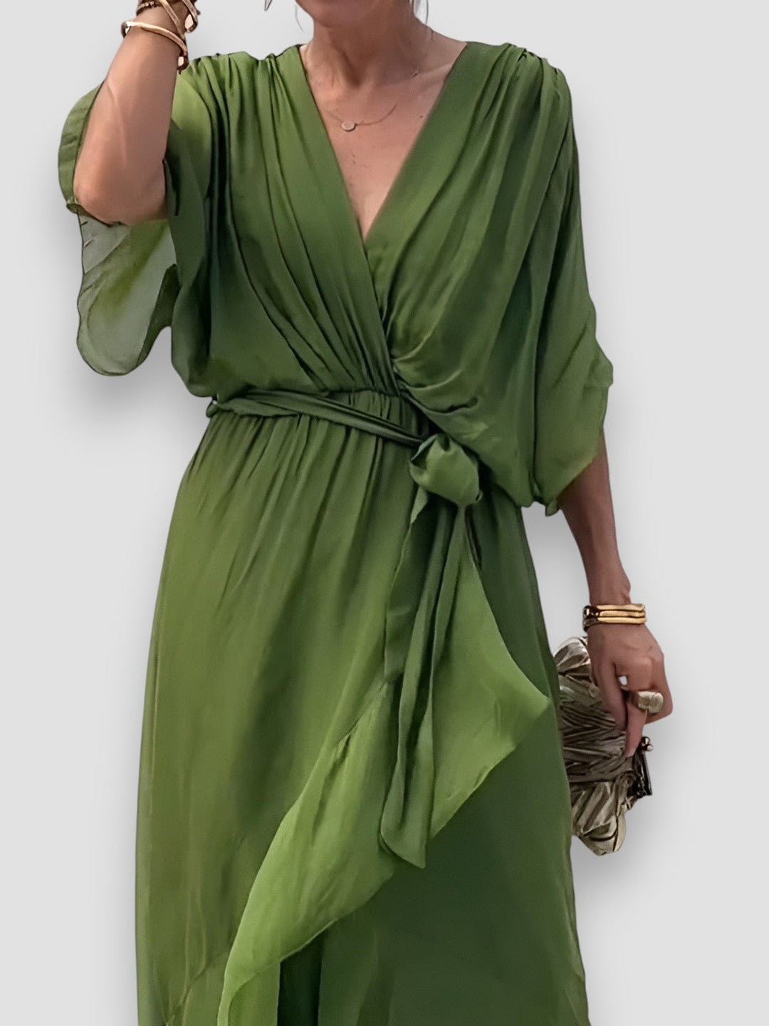 Carmen™ | Kleid mit V-Ausschnitt