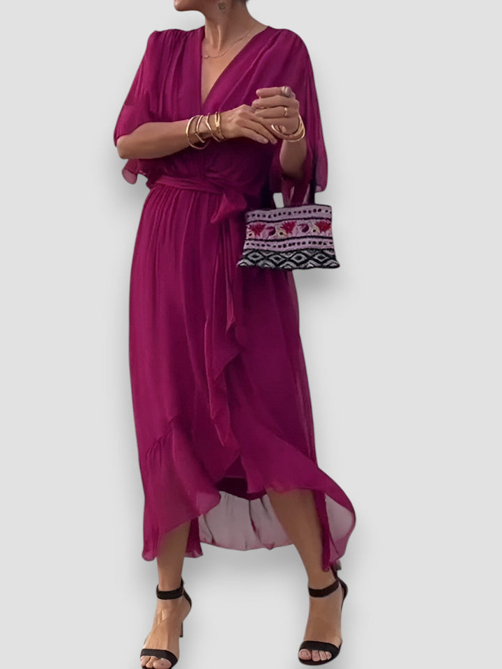 Carmen™ | Kleid mit V-Ausschnitt