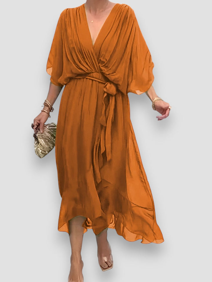 Carmen™ | Kleid mit V-Ausschnitt