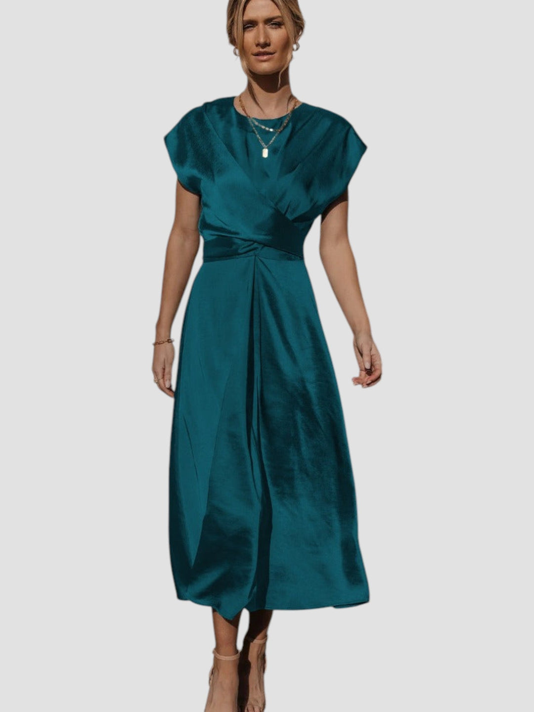 Claire™ | Elegantes Midi-Kleid